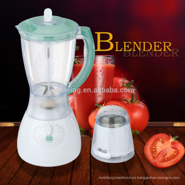 Venta caliente 4 velocidades 1.5L PS o PC Jar 2 en 1 Electric Low Noise Food Blender